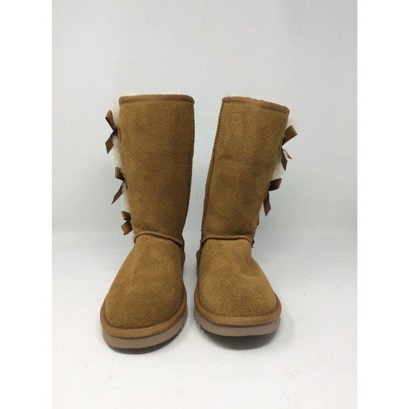 NWOT Koolaburra Camel Mid calf boots faux fur lined in Women size 6 - Picture 1 of 10